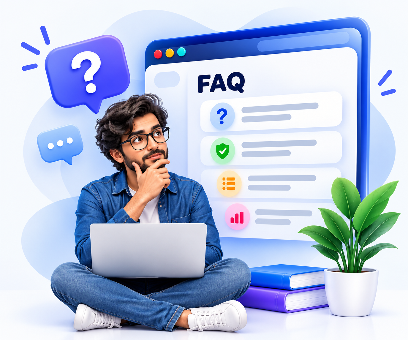 Person reading through FreeSoftwareX's guides and knowledge base